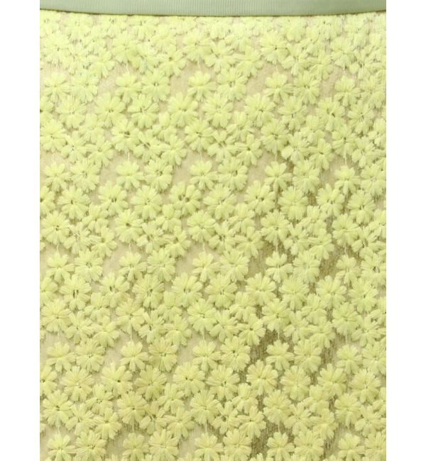 ELENDEEK「EMBROIDERY I-LINE SK」|スカート|