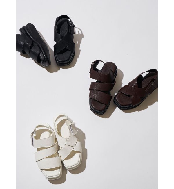 ELENDEEK「ASYME BELT SANDAL」|サンダル|