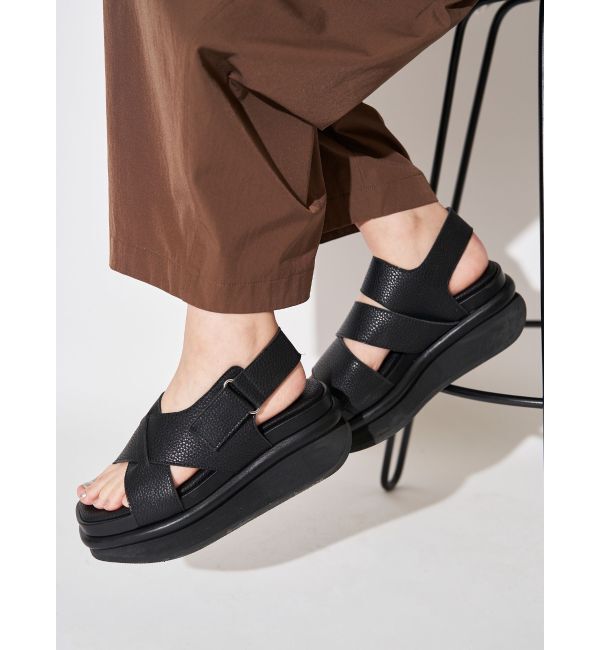 ELENDEEK「ASYME BELT SANDAL」|サンダル|