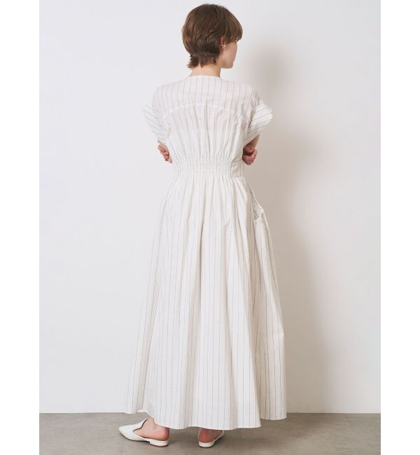 ELENDEEK「OPEN COLLAR SHIRT OP」|ワンピース|