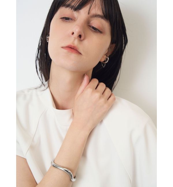 ELENDEEK「ASYMMETRY HOOP EAR CUFF」|イヤーカフ|