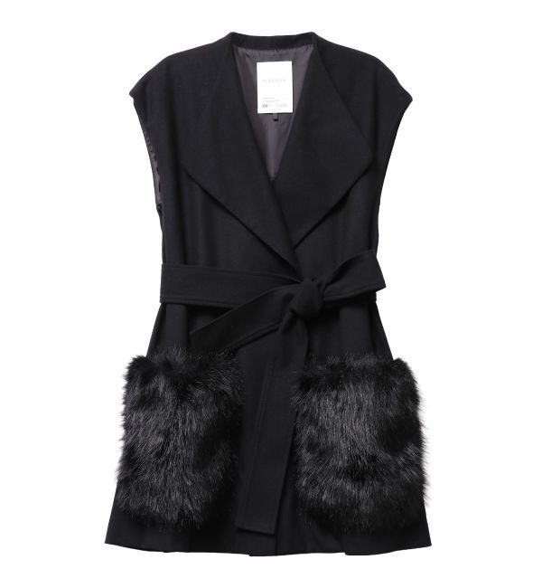 ELENDEEK「FUR POCKET SLEEVELESS CT」|その他|