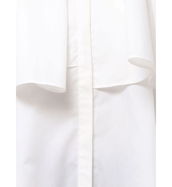 ELENDEEK「ASYME FRILL TUNIC BL」|シャツ・ブラウス|