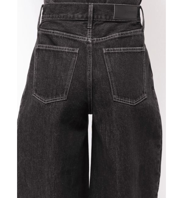 ELENDEEK「PANEL TUCK DENIM WIDE PT」|デニム|