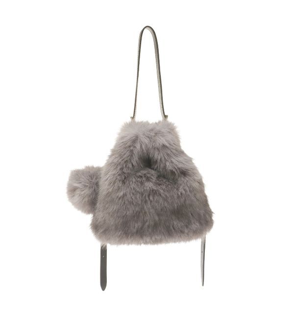ELENDEEK「FUR BON BON CHARM BAG」|ショルダー・メッセンジャー|