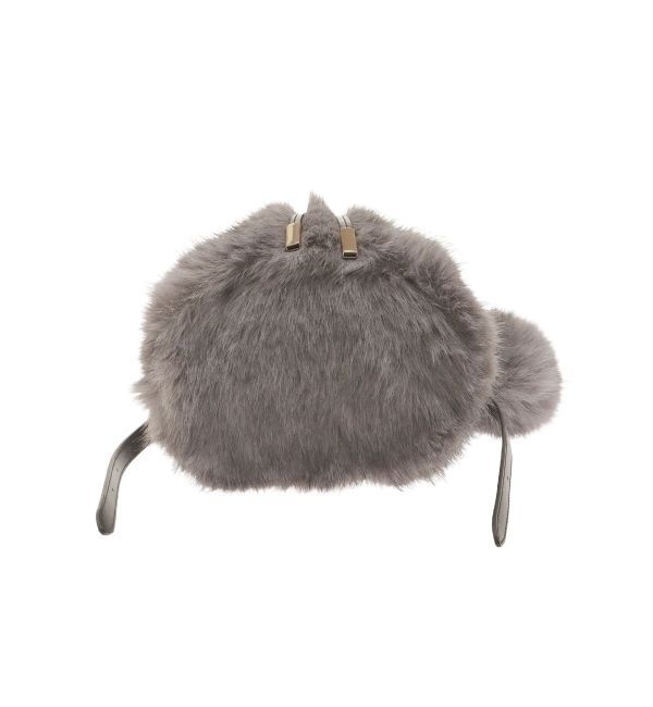 ELENDEEK「FUR BON BON CHARM BAG」|ショルダー・メッセンジャー|