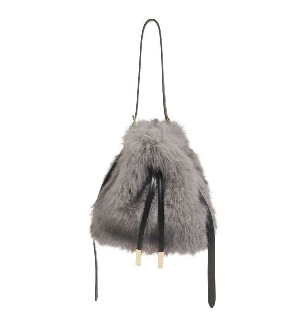 ELENDEEK「FUR BON BON CHARM BAG」|ショルダー・メッセンジャー|