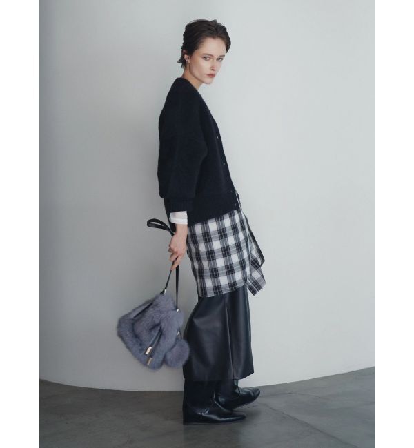 ELENDEEK「FUR BON BON CHARM BAG」|ショルダー・メッセンジャー|