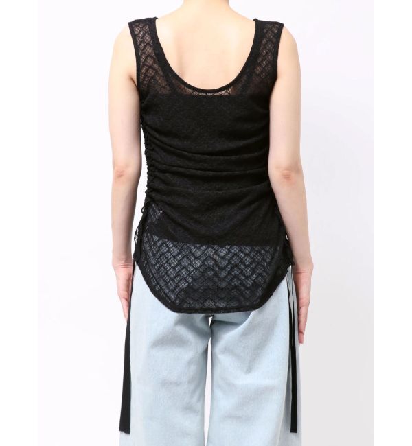 LAGUNAMOON「ドロストレースカットトップス」|Tシャツ・カットソー|