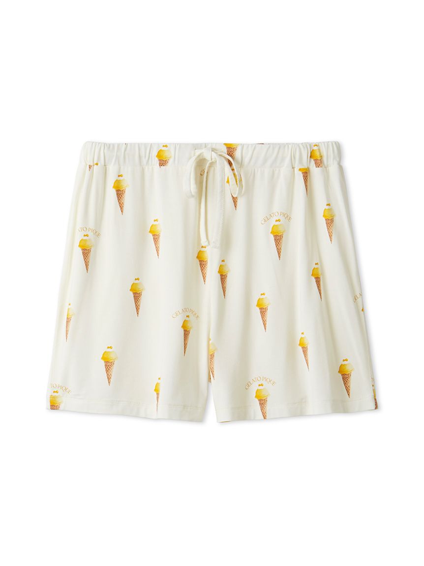 gelato pique「【接触冷感】ソルベ柄ショートパンツ」|ルームウェア|