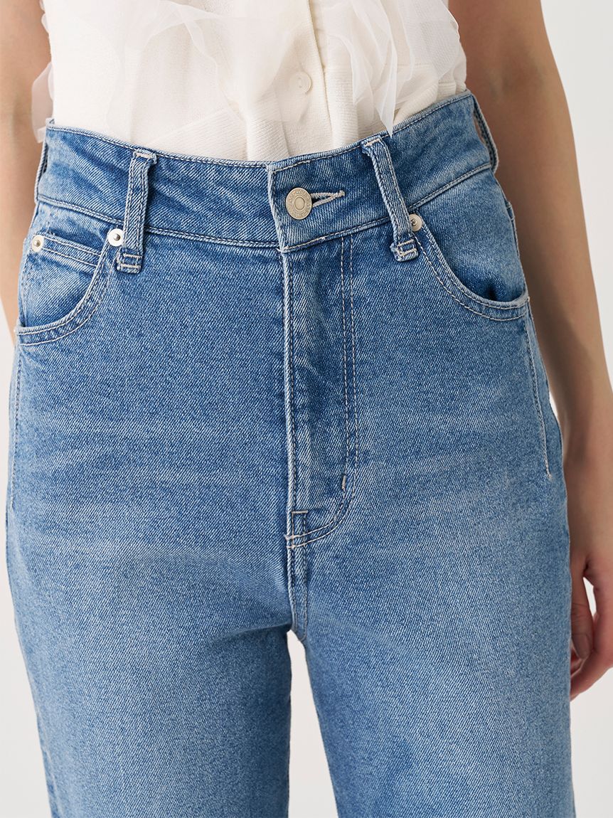 SNIDEL「【STYLE UP PANTS】フレアパンツ」|デニム|