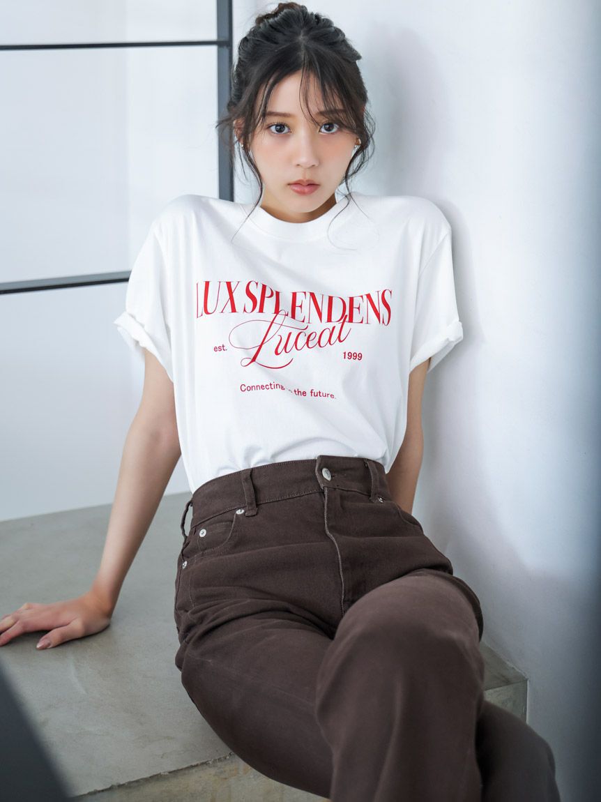 SNIDEL「【STYLE UP PANTS】フレアパンツ」|デニム|