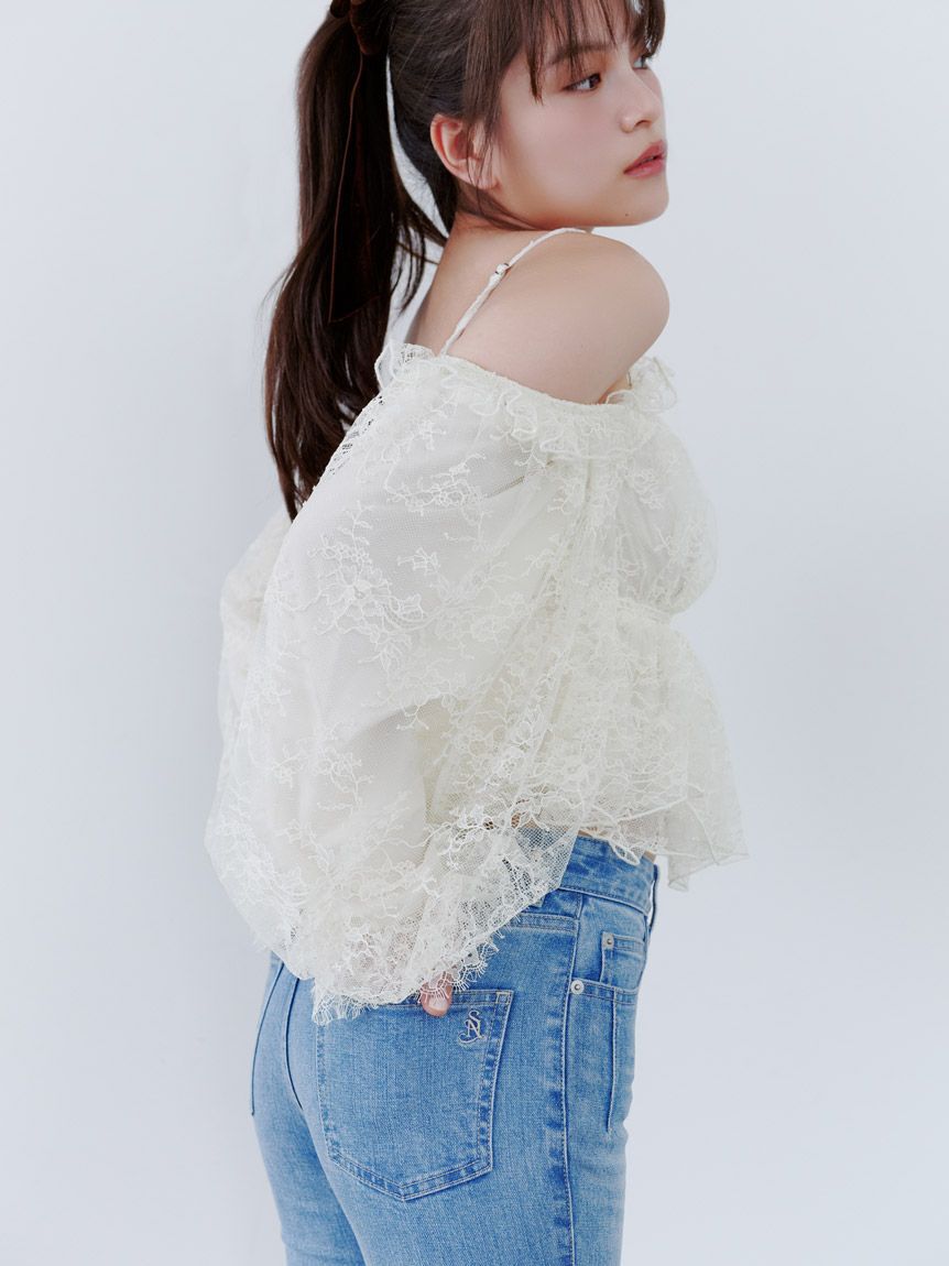 SNIDEL「UP LIFT DENIM」|デニム|
