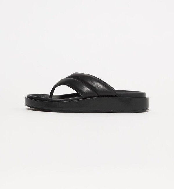 ODETTE E ODILE「パフィートング サンダル30」|サンダル|BLACK