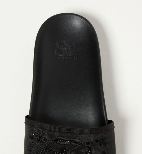 ODETTE E ODILE「＜SY＞フラワーメッシュスライド サンダル10&uarr;」|サンダル|