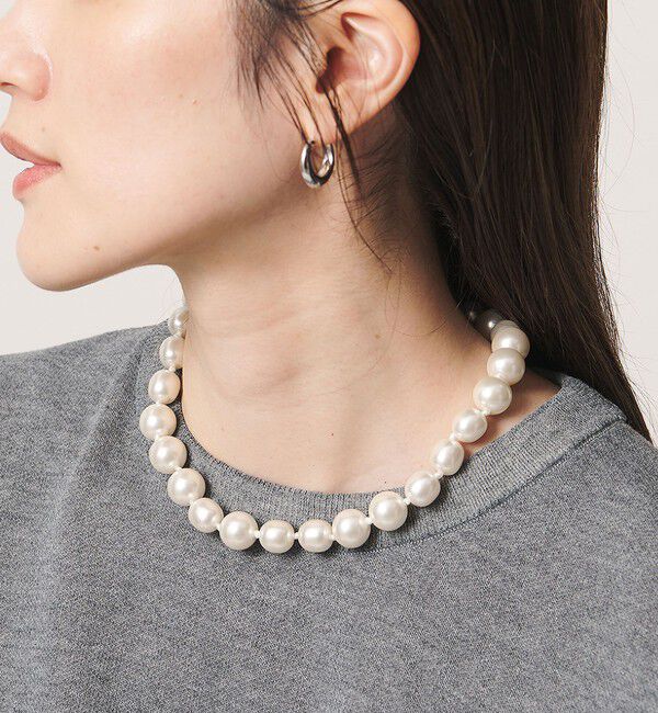 UNITED ARROWS「イミテーション バロックパール ネックレス」|ネックレス|