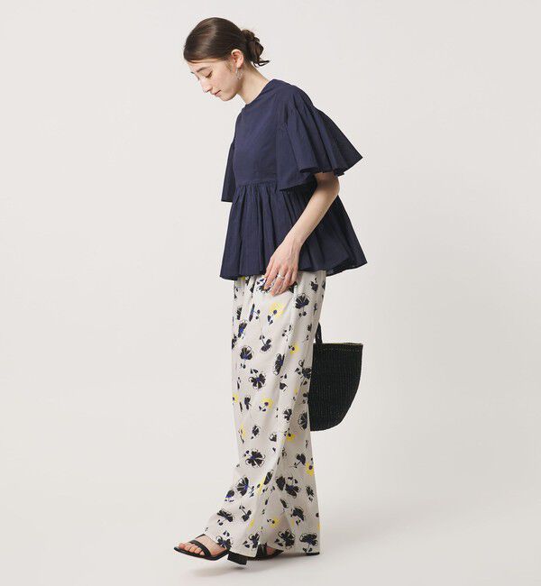 UNITED ARROWS「フラワー プリント パンツ ‐ウォッシャブル‐」|その他|