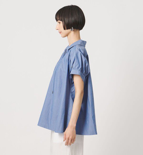 UNITED ARROWS「テントライン スキッパー ブラウス ‐ウォッシャブル‐」|シャツ・ブラウス|