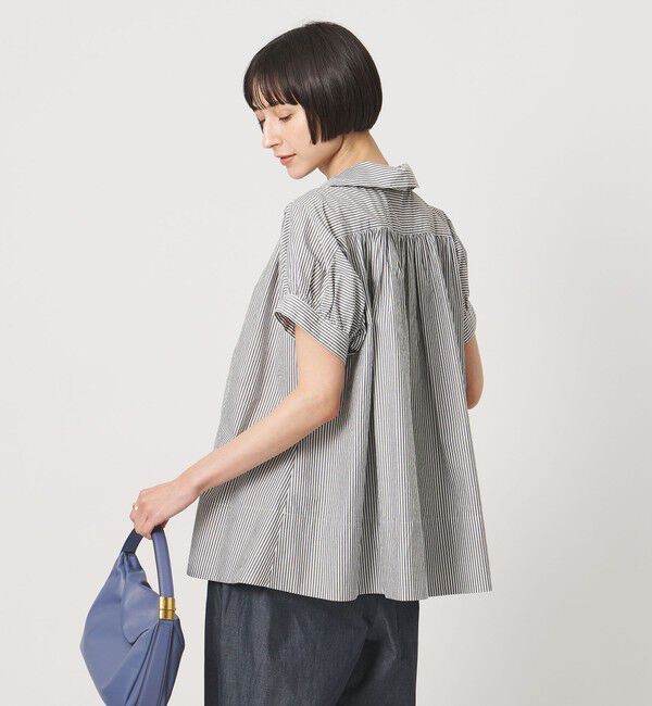 UNITED ARROWS「テントライン スキッパー ブラウス ‐ウォッシャブル‐」|シャツ・ブラウス|