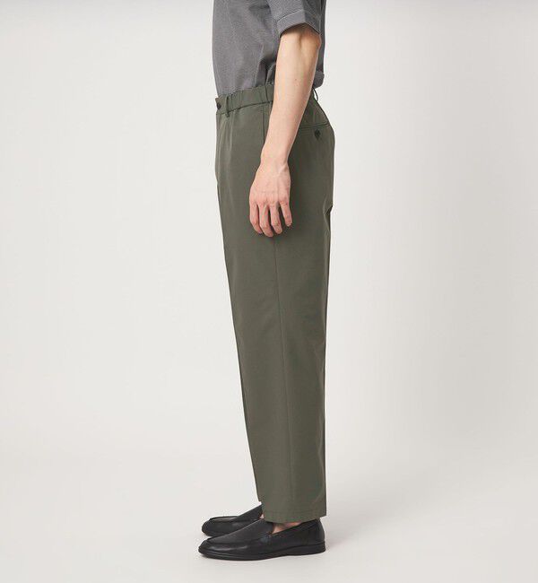 UNITED ARROWS green label relaxing「A+ PERTEX UNLIMITED コットンライク リラックス 1プリーツ スラックス セットアップパンツ -ウォッシャブ」|スラックス|