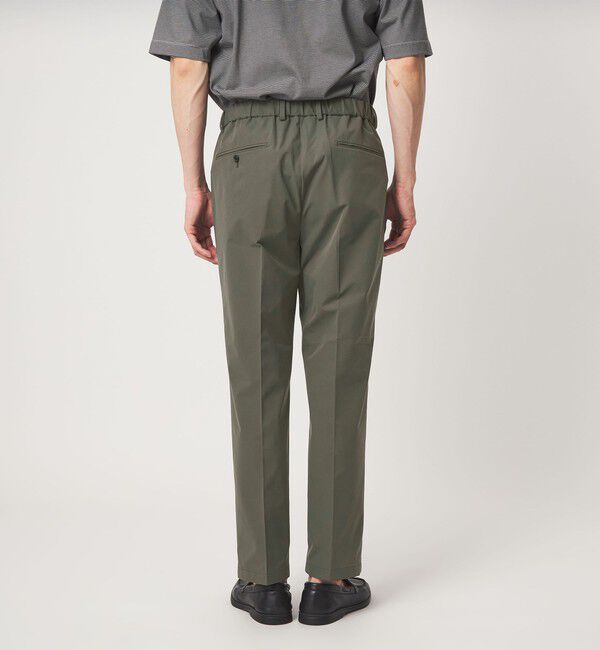 UNITED ARROWS green label relaxing「A+ PERTEX UNLIMITED コットンライク リラックス 1プリーツ スラックス セットアップパンツ -ウォッシャブ」|スラックス|