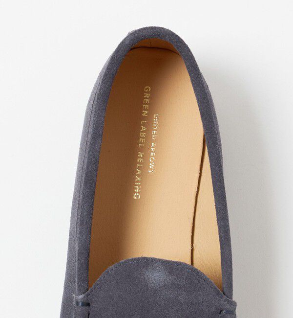 UNITED ARROWS green label relaxing「GLR スエード ヴァンプ モカシン スリッポン」|スリッポン|