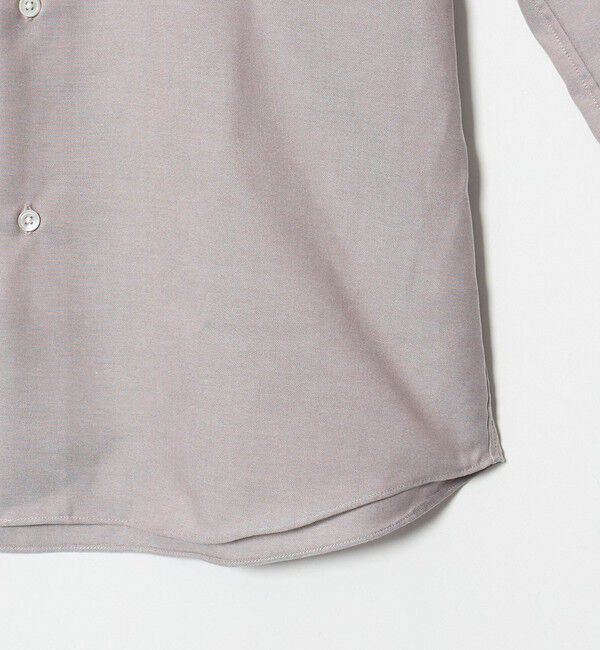 UNITED ARROWS green label relaxing「エブリット コットンオックス ソリッド スナップ ボタンダウン シャツ -イージーアイロン-」|シャツ・ブラウス|