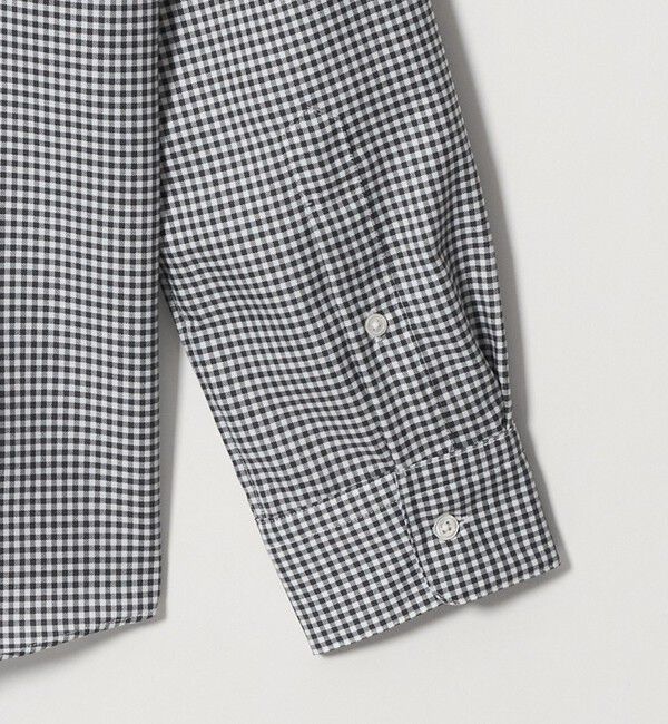 UNITED ARROWS green label relaxing「エブリット コットンオックス ギンガムチェック スナップ ボタンダウン シャツ -イージーアイロン-」|シャツ・ブラウス|