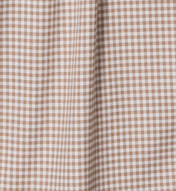 UNITED ARROWS green label relaxing「エブリット コットンオックス ギンガムチェック スナップ ボタンダウン シャツ -イージーアイロン-」|シャツ・ブラウス|