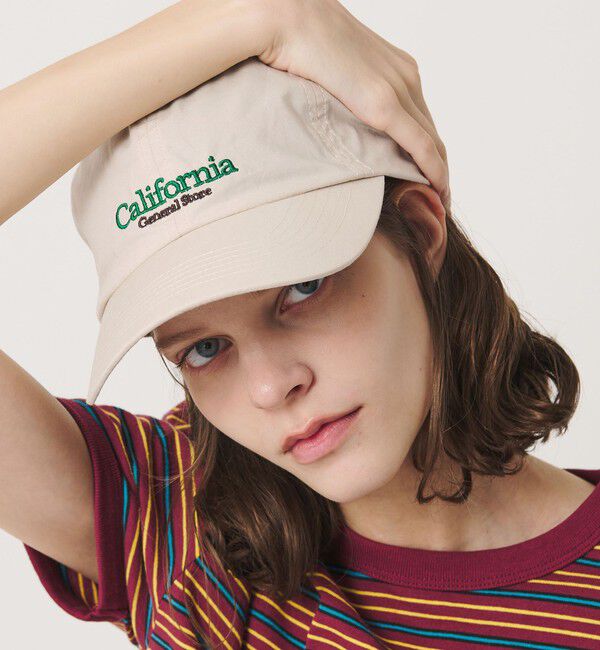 California General Store「＜CGS.＞タイプライター ロゴ キャップ」|キャップ・キャスケット|
