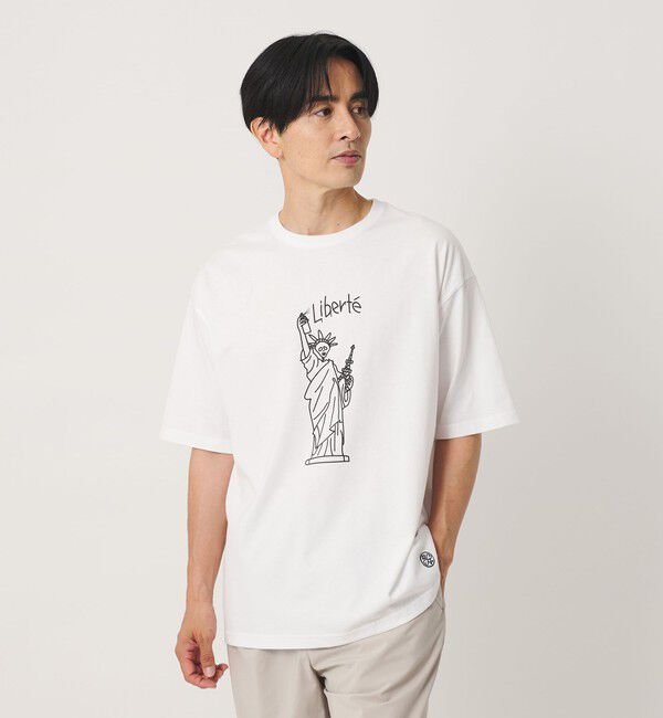 BEAUTY&YOUTH UNITED ARROWS「＜ESPOIR＞Statue of Liberty Tシャツ」|Tシャツ・カットソー|