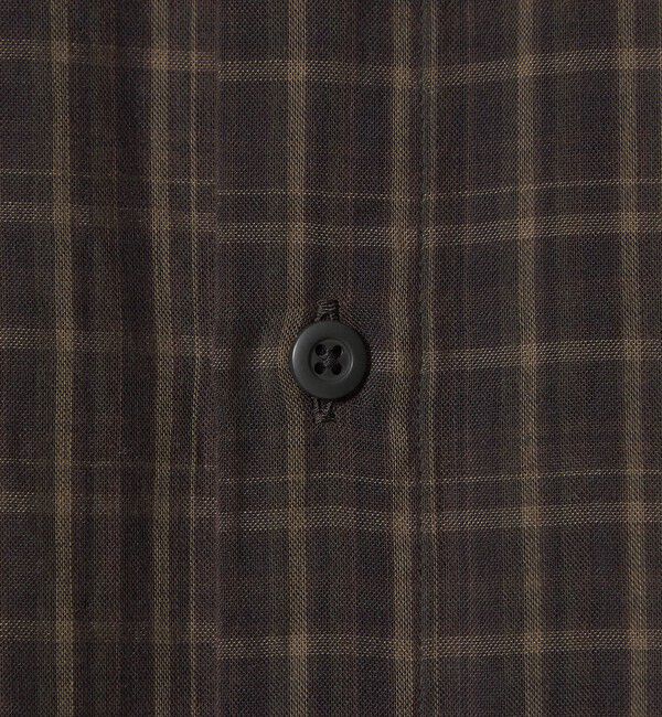 STEVEN ALAN「＜Steven Alan＞ CC ガーゼ マドラスチェック レギュラーカラー シャツ LOOSE」|シャツ・ブラウス|
