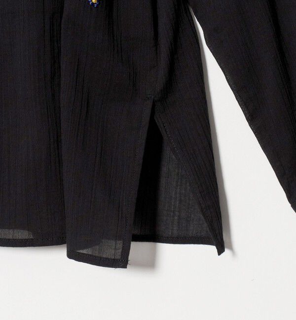 BEAUTY&YOUTH UNITED ARROWS「コットンクレープ ビーズ エンブロイダリー シャツ」|シャツ・ブラウス|