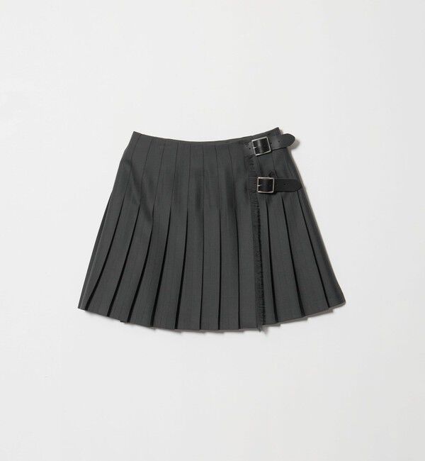 BEAUTY&YOUTH UNITED ARROWS「【別注】＜O'NEIL of DUBLIN＞プリーツ ミニスカート」|スカート|DK.GRAY