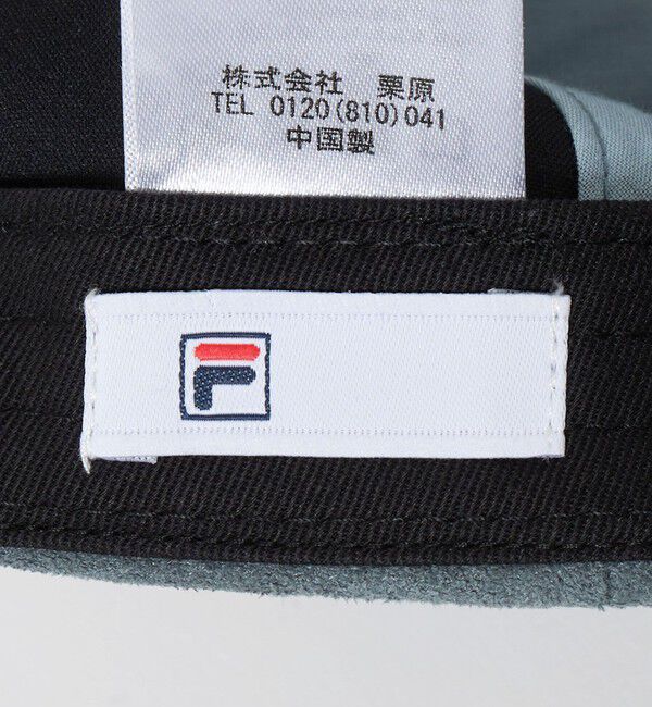 BEAUTY&YOUTH UNITED ARROWS「【別注】＜FILA＞スエードライク ロゴ キャップ」|キャップ・キャスケット|