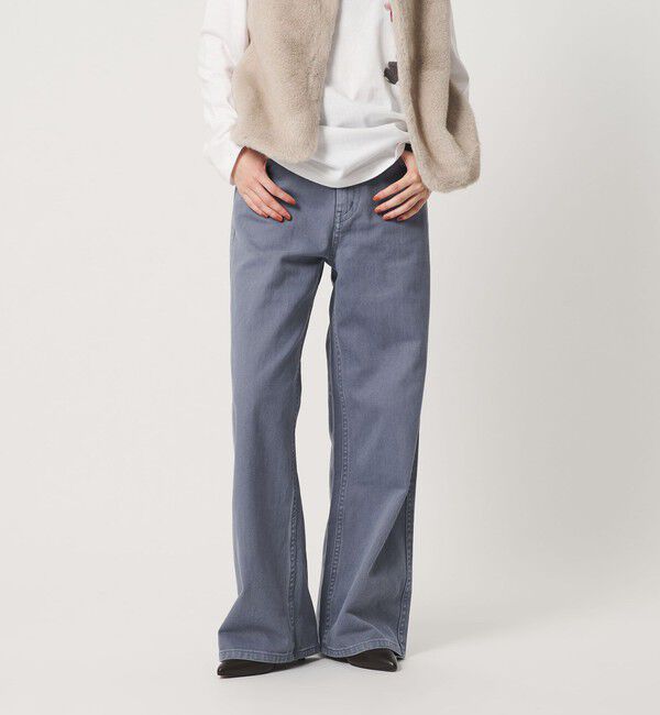 BEAUTY&YOUTH UNITED ARROWS「コットンツイル フェード フレアパンツ」|チノ|