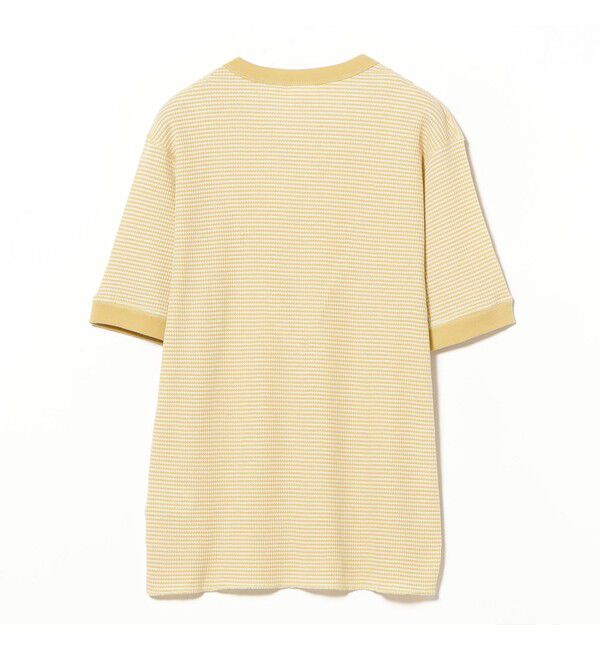 BEAMSBOY「【別注】Healthknit / ワッフル ボーダー Tシャツ」|Tシャツ・カットソー|