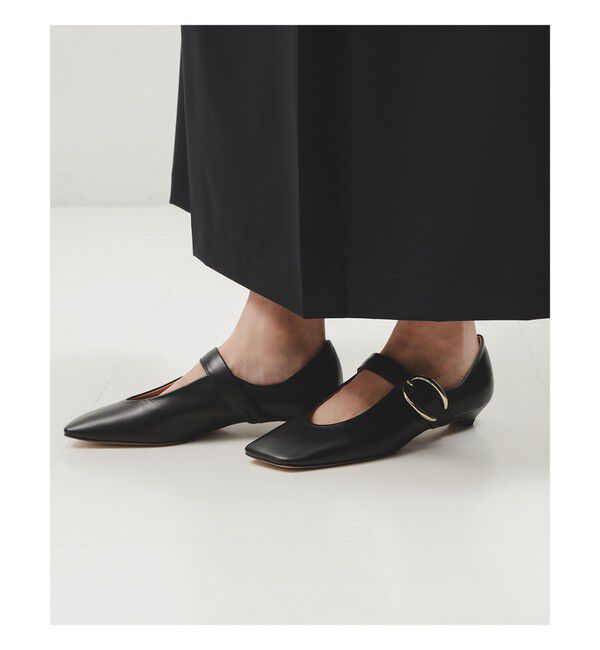 Demi-Luxe BEAMS 「HENRI EN VARGO /  Halle メリージェーン パンプス」|パンプス|BLACK