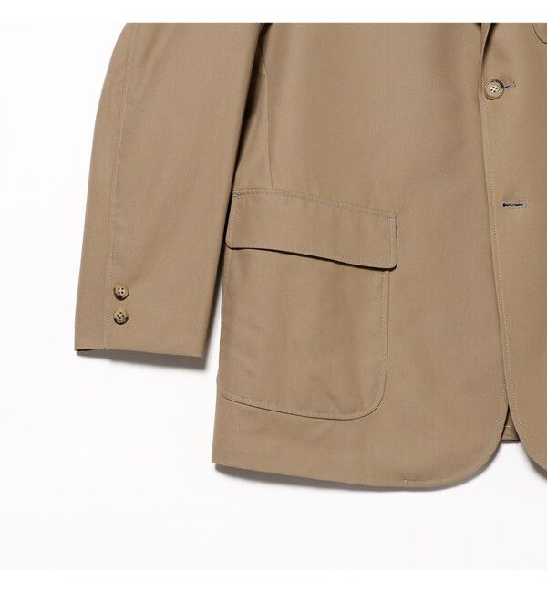BEAMS PLUS「BEAMS PLUS｜3B Box-Fit Jacket High Density Cotton｜メンズ テーラードジャケット｜ボックスシルエット」|テーラードジャケット|