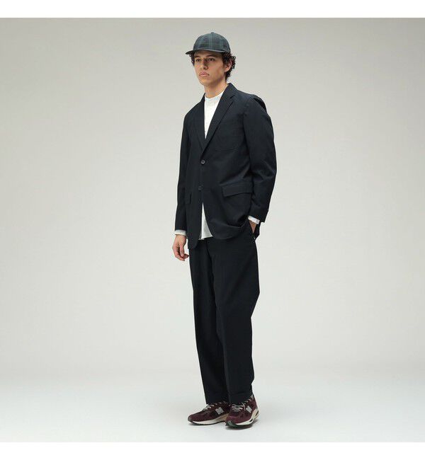 BEAMS PLUS「BEAMS PLUS｜3B Box-Fit Jacket High Density Cotton｜メンズ テーラードジャケット｜ボックスシルエット」|テーラードジャケット|