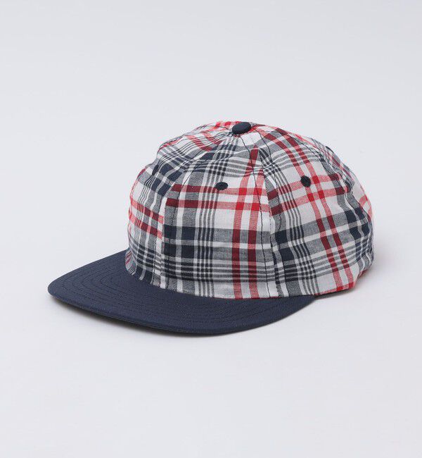 SHIPS「LITE YEAR: 6PANEL MADRAS CHK」|その他|レッド