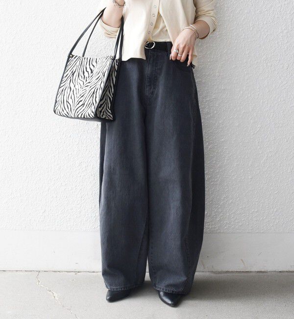 SHIPS any「SHIPS any:〈洗濯機可能〉バレル デニム パンツ［SHIPS any DENIM］」|デニム|