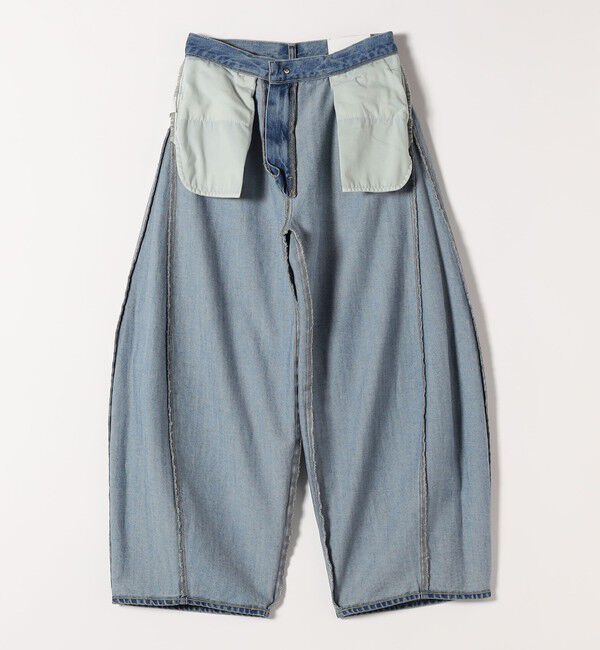 SHIPS any「SHIPS any:〈洗濯機可能〉バレル デニム パンツ［SHIPS any DENIM］」|デニム|