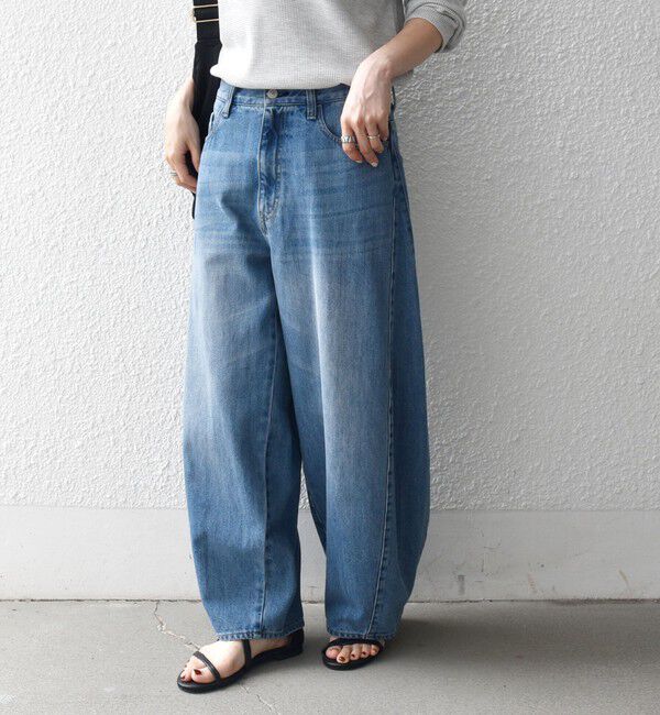 SHIPS any「SHIPS any:〈洗濯機可能〉バレル デニム パンツ［SHIPS any DENIM］」|デニム|