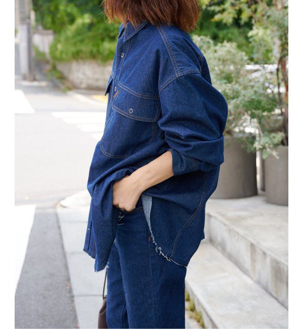 OUTDOOR PRODUCTS Usual Things「ULTデニムワーカーシャツ」|シャツ・ブラウス|