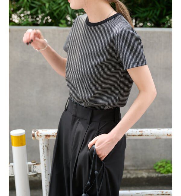 OUTDOOR PRODUCTS Usual Things「リンガーボーダーTEE セットアップ対応」|Tシャツ・カットソー|