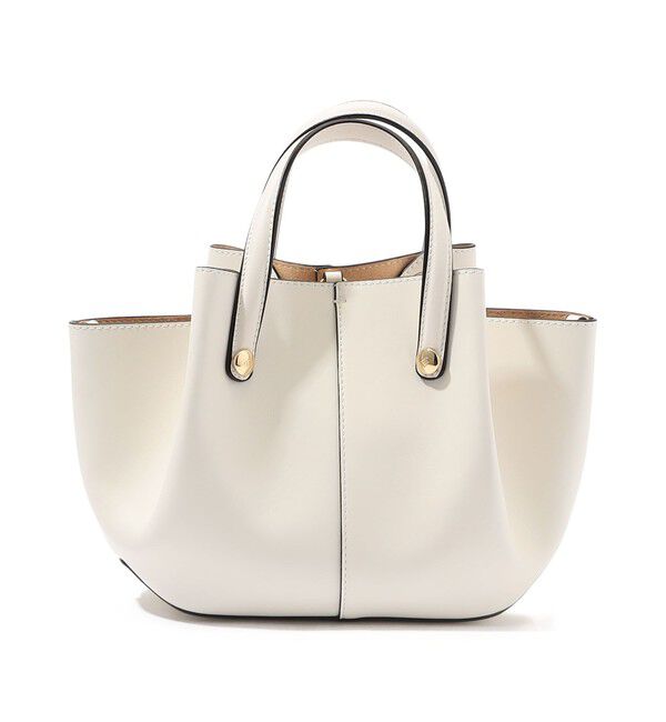 TOMORROWLAND GOODS「ATELIER TOMORROW SHELL MINI バッグ」|ハンドバッグ|11 ホワイト