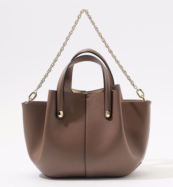 TOMORROWLAND GOODS「ATELIER TOMORROW SHELL MINI バッグ」|ハンドバッグ|