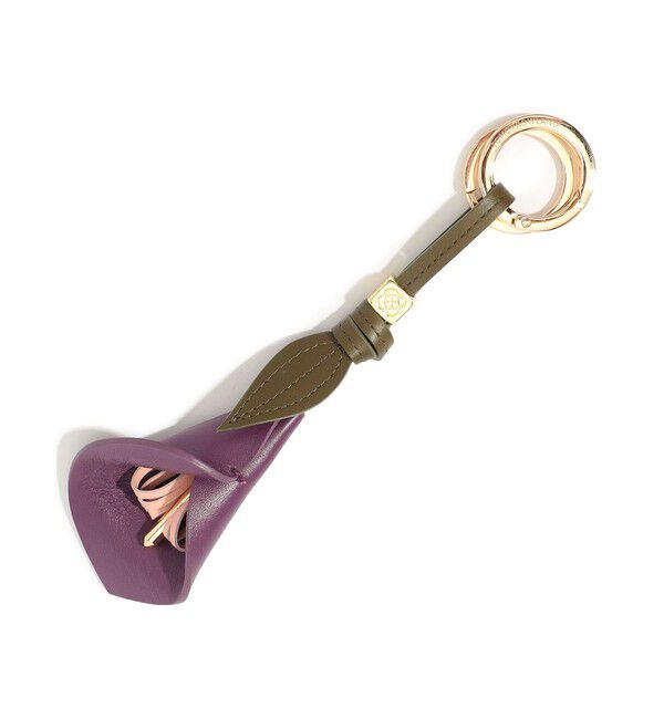 TOMORROWLAND GOODS「ATELIER TOMORROW FLOWER チャーム」|チャーム・キーホルダー|76 パープル系