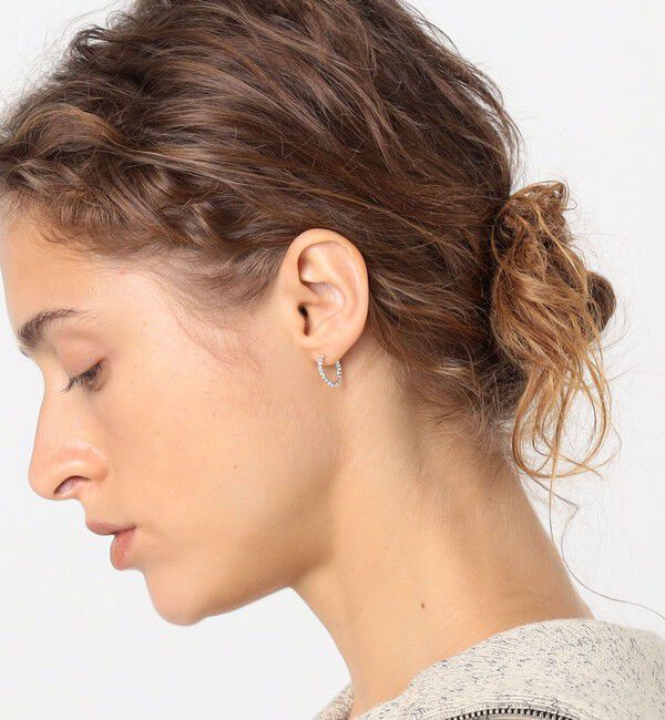 TOMORROWLAND GOODS「sumikaneko diamond fragment イヤリング」|イヤリング|